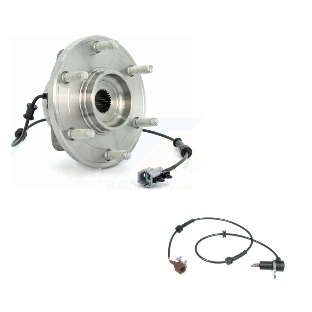 Front Wheel Hub Bearing Extra Sensor Kit For 2004 Nissan Pathfinder 3.5L with 4-Wheel ABS K7S-102607