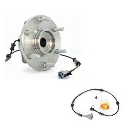 Front Wheel Hub Bearing And Extra ABS Sensor Kit For 2006-2007 INFINITI QX56 with Harness K7S-102608