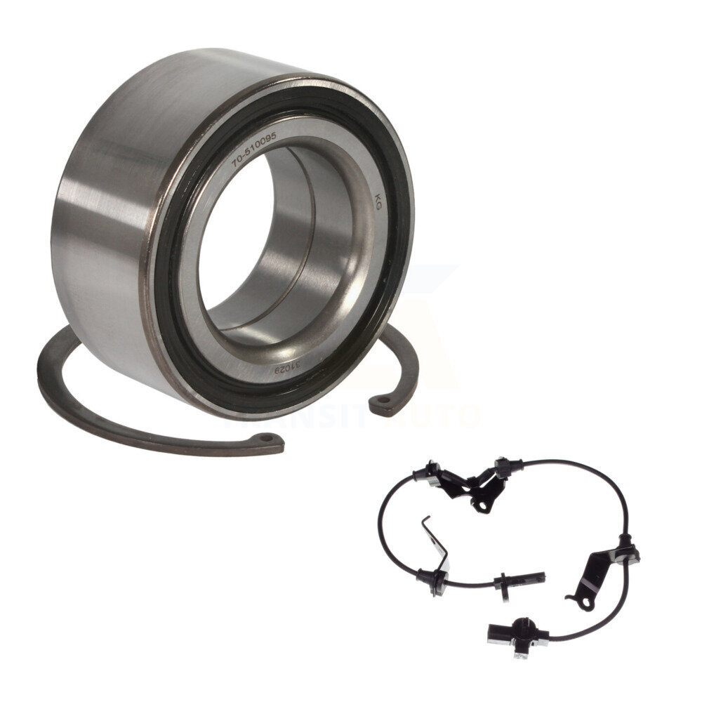 Front Wheel Bearing Sensor Kit For 09-14 Acura TL 3.5L 3.7L with 4-Wheel ABS Harness K7S-102733