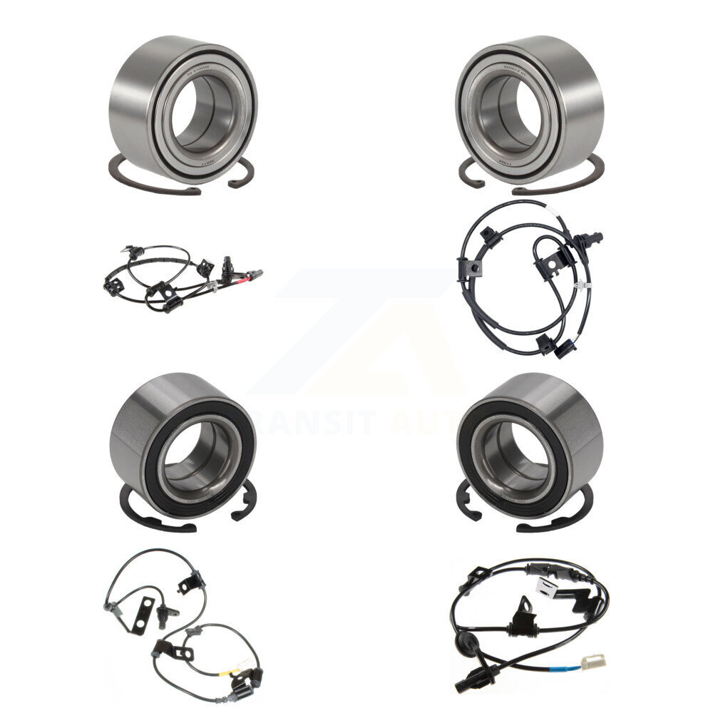 Front Rear Wheel Bearing And ABS Sensor Kit (8Pc) For Hyundai Tucson K7S-102792