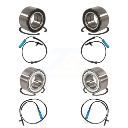 Front Rear Wheel Bearing ABS Sensor Kit For BMW 328i xDrive 328xi 335i 335xi 325xi 330xi K7S-102895