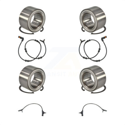 Front Rear Wheel Bearing And ABS Sensor Kit For Mercedes-Benz R350 with Harness K7S-102899