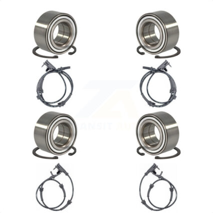 Front Rear Wheel Bearing And ABS Sensor Kit For Land Rover Range Sport with Harness K7S-102902