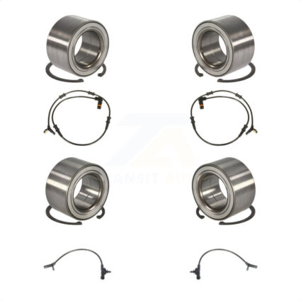 Front Rear Wheel Bearing & Sensor Kit For Mercedes-Benz GL350 GL320 GL450 GL550 ML63 AMG K7S-102905