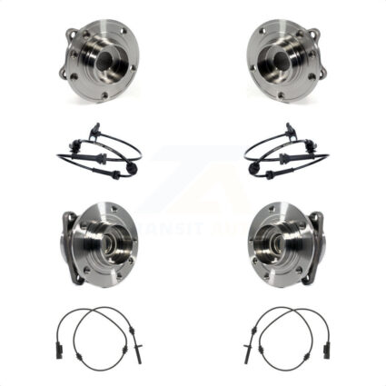 Front Rear Wheel Hub Bearing And ABS Sensor Kit For Chrysler 200 K7S-102925
