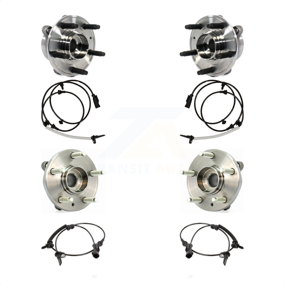 Front Rear Wheel Hub Bearing Sensor Kit For Ford Police Interceptor Sedan Special Service K7S-102962