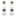 Front Rear Wheel Hub Bearing Sensor Kit For Nissan Rogue Select AWD with 2.5L 4-Wheel ABS K7S-102980