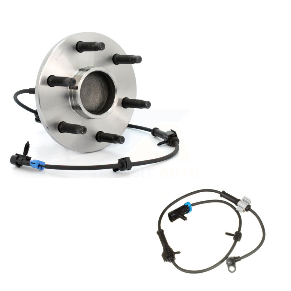 Front Wheel Hub Bearing & Extra Sensor Kit For Chevrolet Express 1500 RWD with 5.3L/4.3L K7S-103073