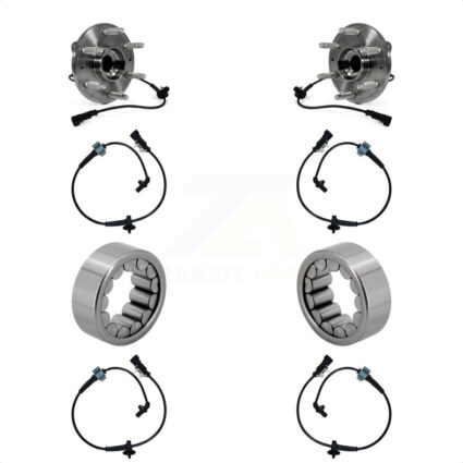 Front Rear Wheel Bearing And Extra ABS Sensor Kit For Chevrolet Suburban 4WD K7S-103148