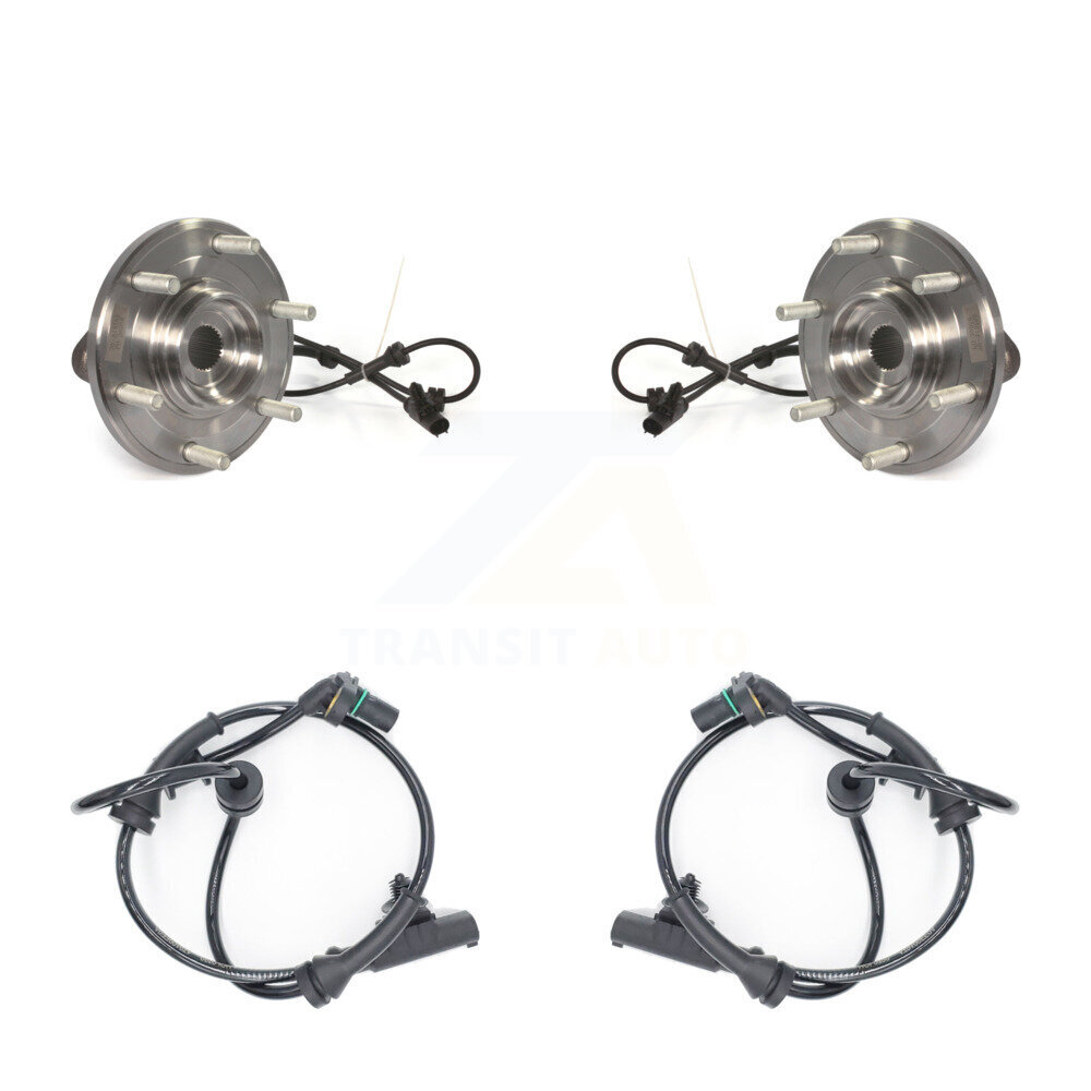 Front Wheel Hub Bearing & Extra Sensor Kit For Nissan TITAN Armada 5.6L with 4-Wheel ABS K7S-103192