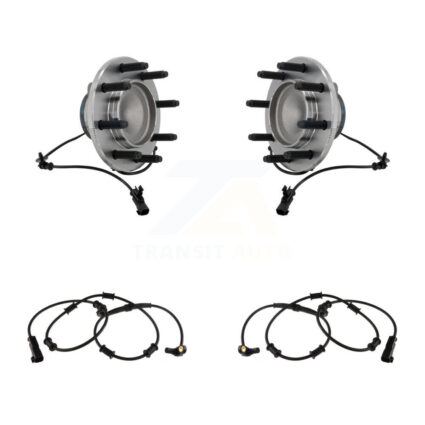 Front Wheel Hub Bearing And ABS Sensor Kit For 2008 Dodge Ram 3500 with Harness K7S-103204