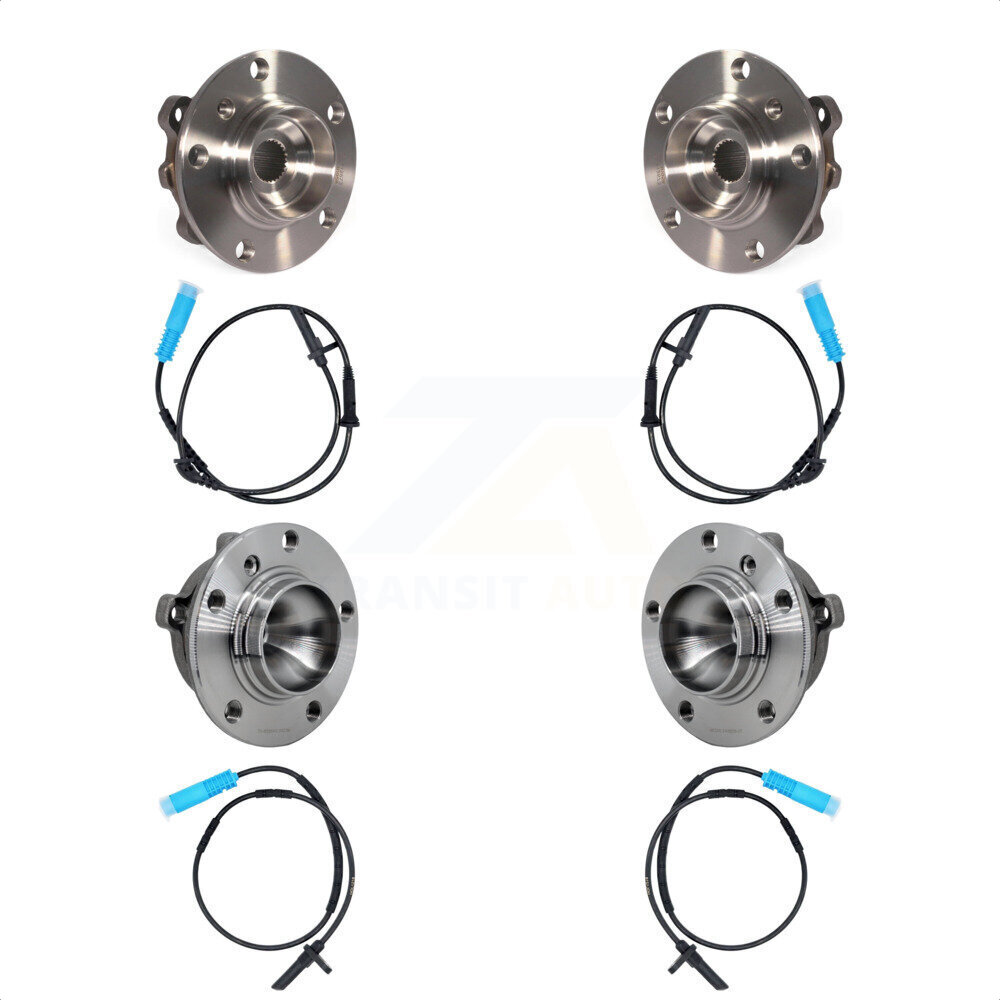 Front Rear Wheel Hub Bearing & Sensor Kit For Mini Cooper Countryman Paceman with Harness K7S-103266