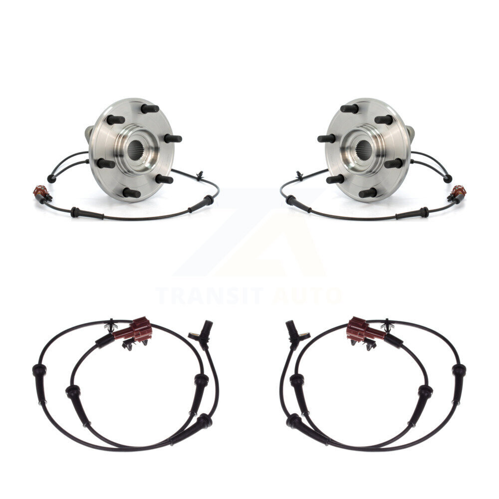 Rear Wheel Hub Bearing & Extra ABS Sensor Kit For Nissan Armada INFINITI QX56 Pathfinder K7S-103364