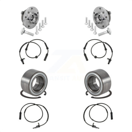 Front Rear Wheel Bearing And ABS Sensor Kit For BMW 230i xDrive M240i K7S-103422