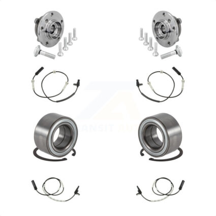 Front Rear Wheel Bearing And ABS Sensor Kit For BMW 230i xDrive M240i K7S-103423