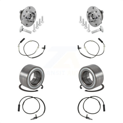 Front Rear Wheel Bearing And ABS Sensor Kit For BMW 230i xDrive M240i K7S-103425