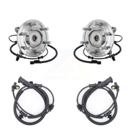 Front Wheel Hub Bearing And ABS Sensor Kit For 2019-2020 Ford F-150 Raptor with Harness K7S-103457