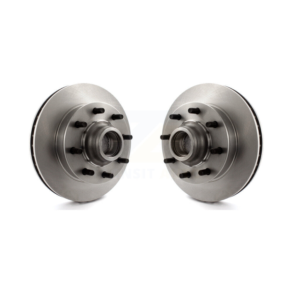 Front Brake Rotors Pair For Chevrolet GMC C2500 Express 3500 Tahoe C3500 Savana 2500 Yukon K8-100007