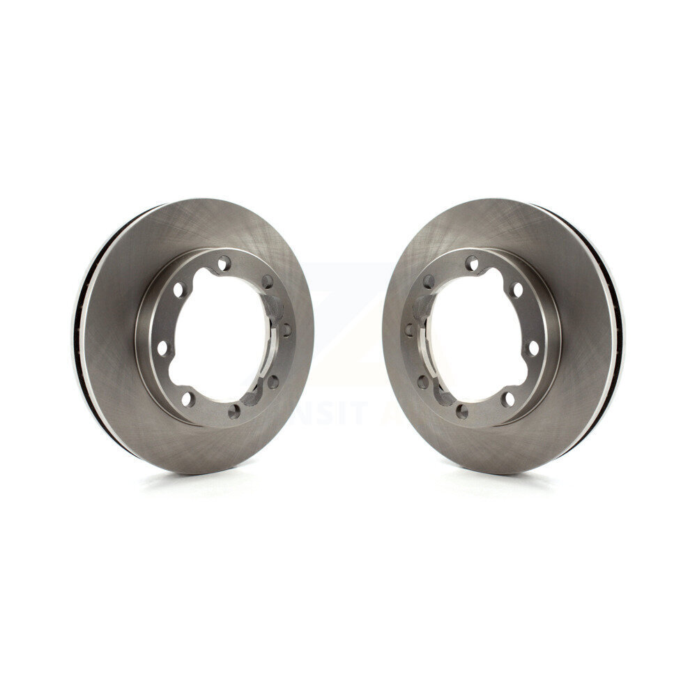 Front Disc Brake Rotors Pair For Dodge Ram 2500 K3500 3500 Chevrolet GMC K8-100063