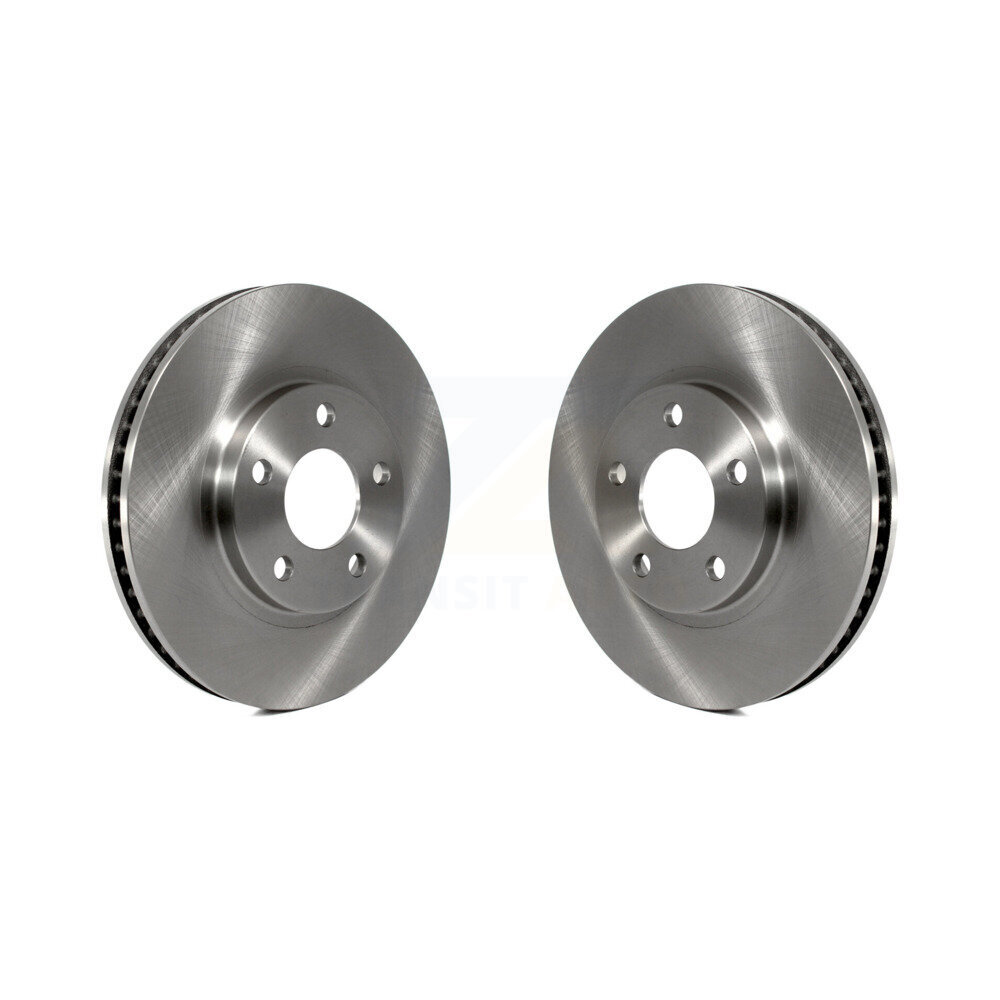 Front Brake Rotors Pair For Chevrolet Impala Buick LeSabre Cadillac DeVille Pontiac Monte K8-100066