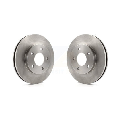 Front Disc Brake Rotors Pair For Buick Rendezvous Pontiac Aztek K8-100072