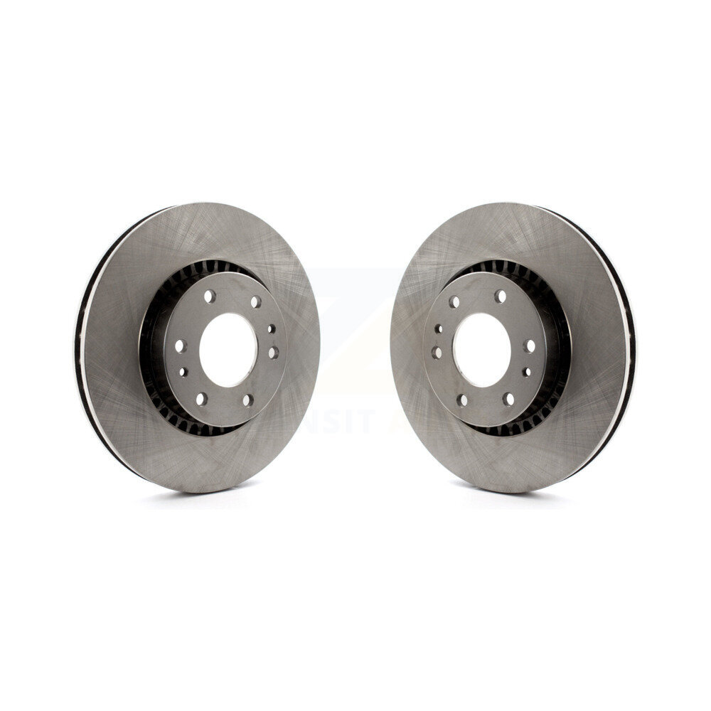 Front Brake Rotors Pair For Chevrolet GMC Trailblazer Envoy XL EXT SSR Buick Rainier Saab K8-100075