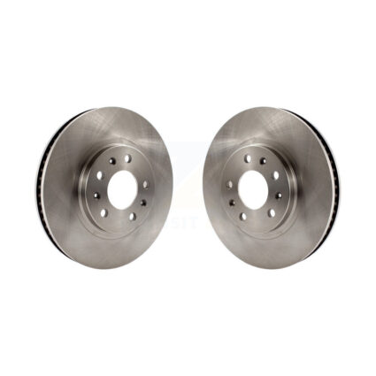 Front Disc Brake Rotors Pair For Cadillac CTS With Standard Suspension K8-100079