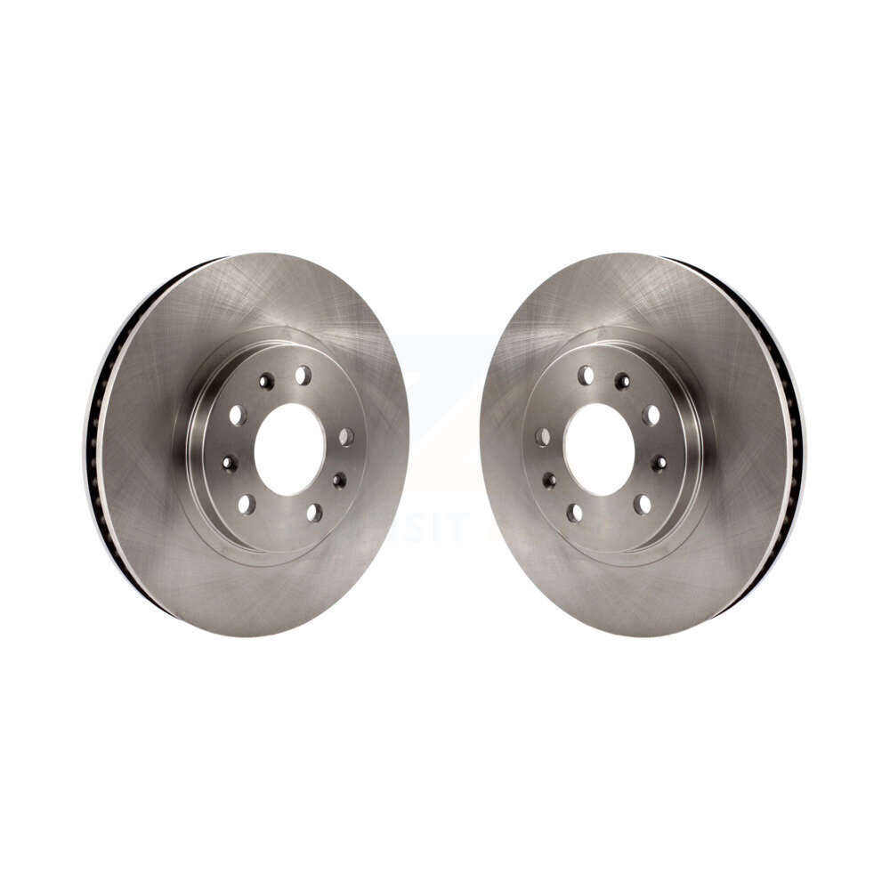 Front Disc Brake Rotors Pair For Cadillac CTS With Standard Suspension K8-100079