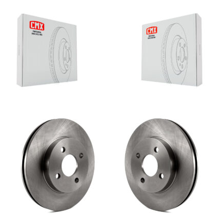 Front Disc Brake Rotors Pair For Chevrolet Cobalt Pontiac G5 Saturn Ion Pursuit K8-100080