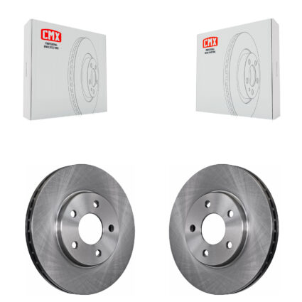 Front Disc Brake Rotors Pair For Chevrolet Malibu Pontiac G6 K8-100085