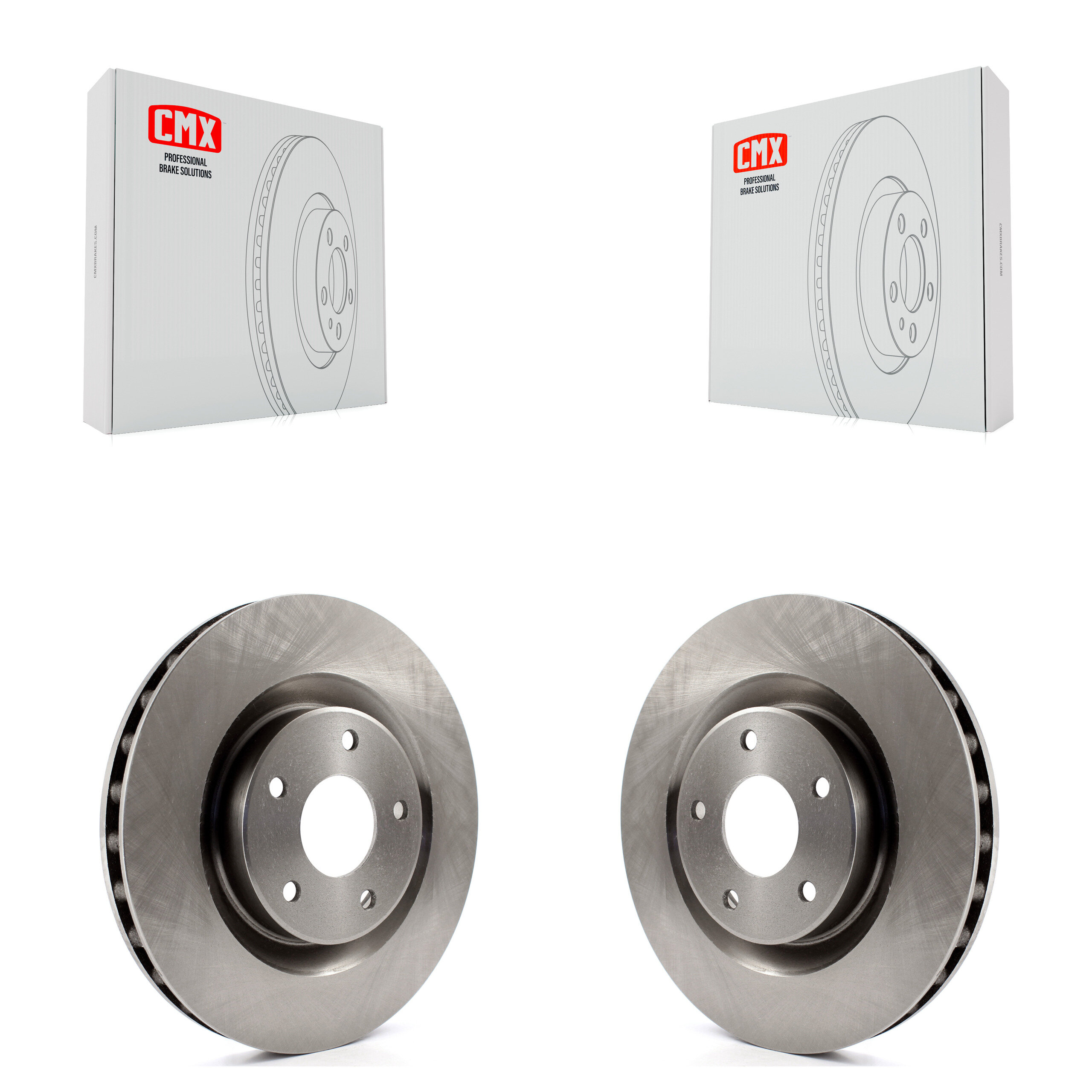 Front Disc Brake Rotors Pair For Chevrolet Corvette Cadillac XLR K8-100086