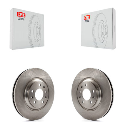 Front Disc Brake Rotors Pair For Cadillac CTS STS Pontiac Bonneville K8-100088