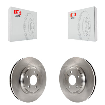 Front Brake Rotors Pair For Buick Lucerne Chevrolet Impala LaCrosse Cadillac DTS Allure K8-100096