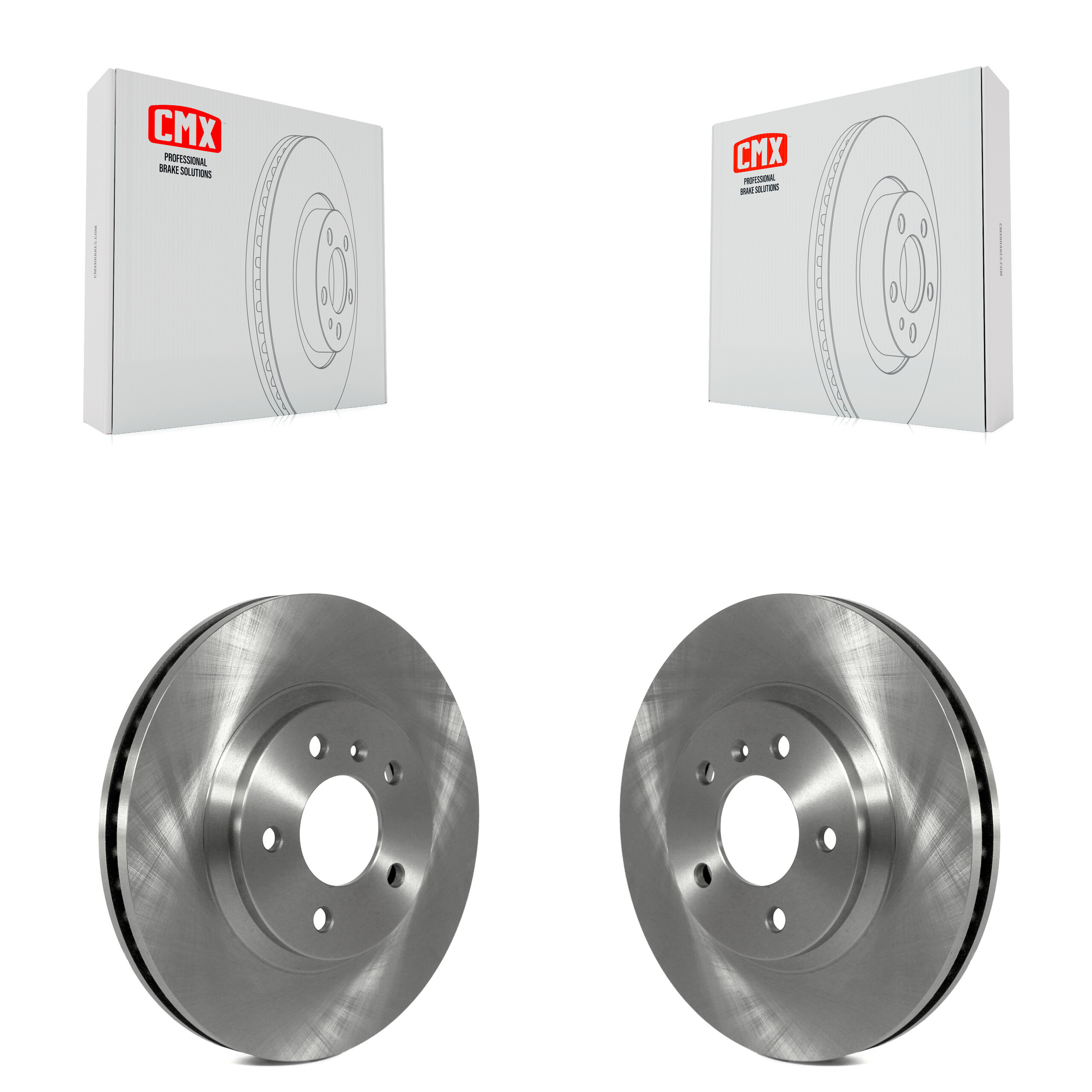 Front Disc Brake Rotors Pair For Chevrolet Impala Buick Lucerne Monte Carlo Limited K8-100097