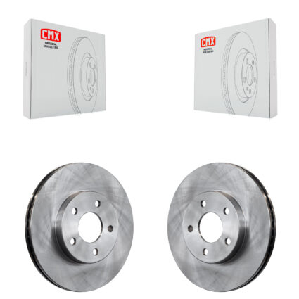 Front Disc Brake Rotors Pair For Chevrolet Cobalt Pontiac G5 K8-100101
