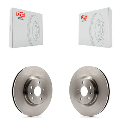 Front Disc Brake Rotors Pair For Cadillac CTS Chevrolet Corvette XTS Buick Regal Caprice K8-100106