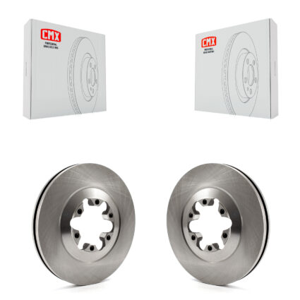 Front Disc Brake Rotors Pair For 2009-2012 Chevrolet Colorado GMC Canyon K8-100108