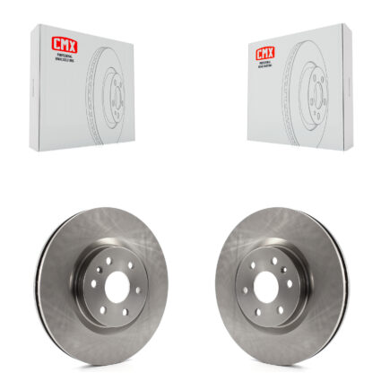 Front Disc Brake Rotors Pair For Cadillac SRX Saab 9-4X K8-100114