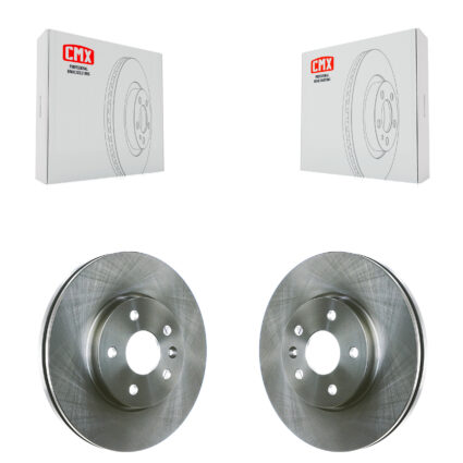 Front Disc Brake Rotors Pair For Chevrolet Cruze Sonic Bolt EV EUV Volt Limited K8-100115