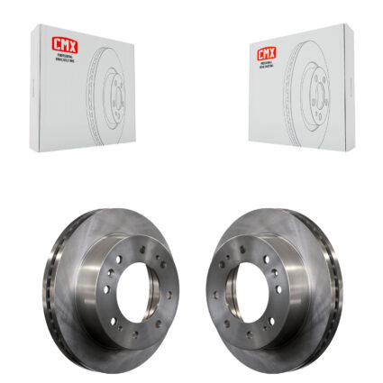 Front Disc Brake Rotors Pair For GMC Chevrolet Sierra 2500 HD Silverado 3500 Suburban K8-100118