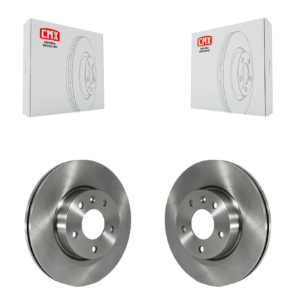 Front Disc Brake Rotors Pair For Cadillac ATS CT4 K8-100121