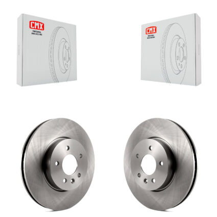 Front Disc Brake Rotors Pair For Cadillac ATS CT4 K8-100122
