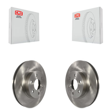 Front Disc Brake Rotors Pair For 2015-2020 Chevrolet Colorado GMC Canyon K8-100123