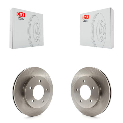 Front Disc Brake Rotors Pair For Ford F-150 Heritage 4WD K8-100142