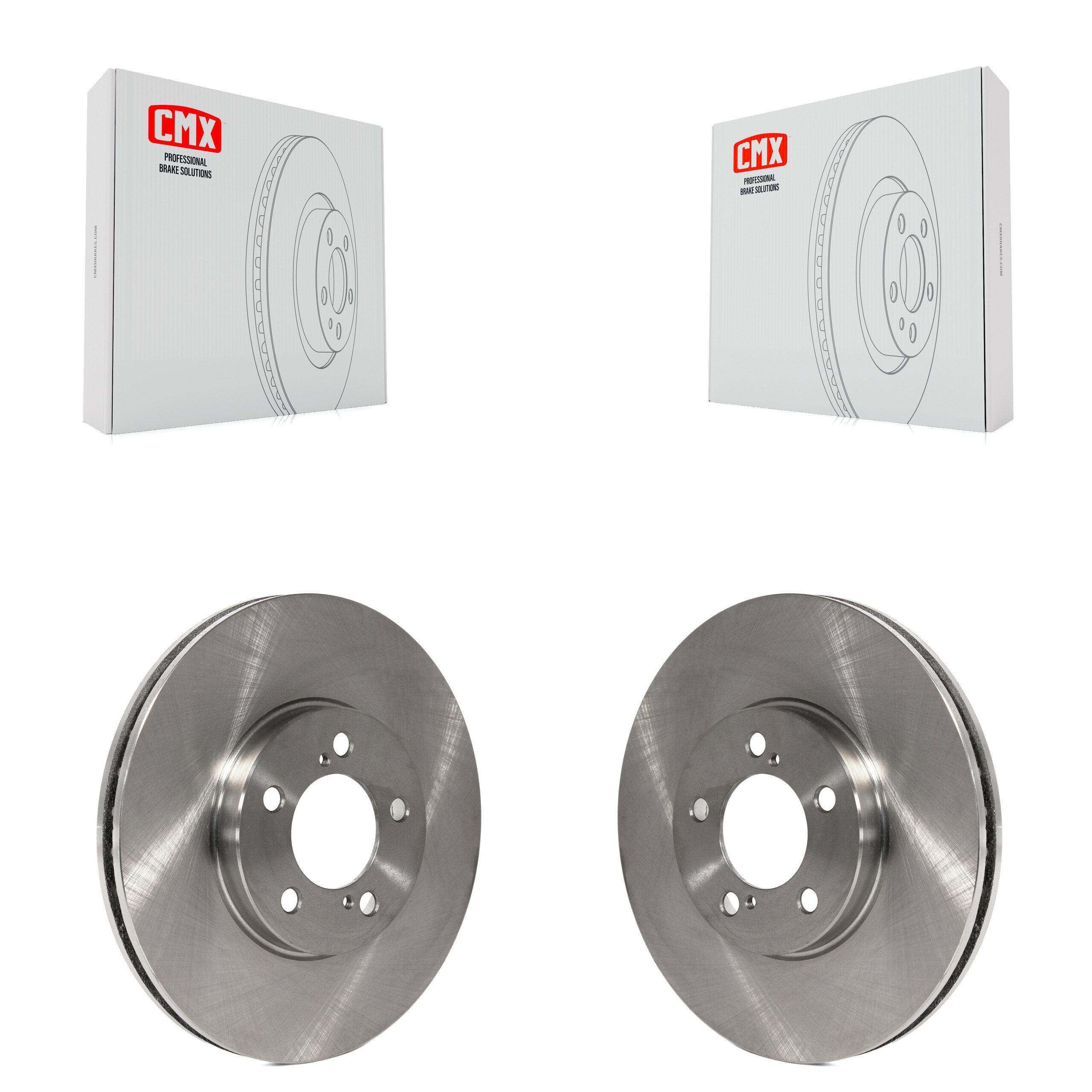 Front Brake Rotors Pair For Ford Taurus Lincoln Continental Mark VIII Thunderbird Mercury K8-100148