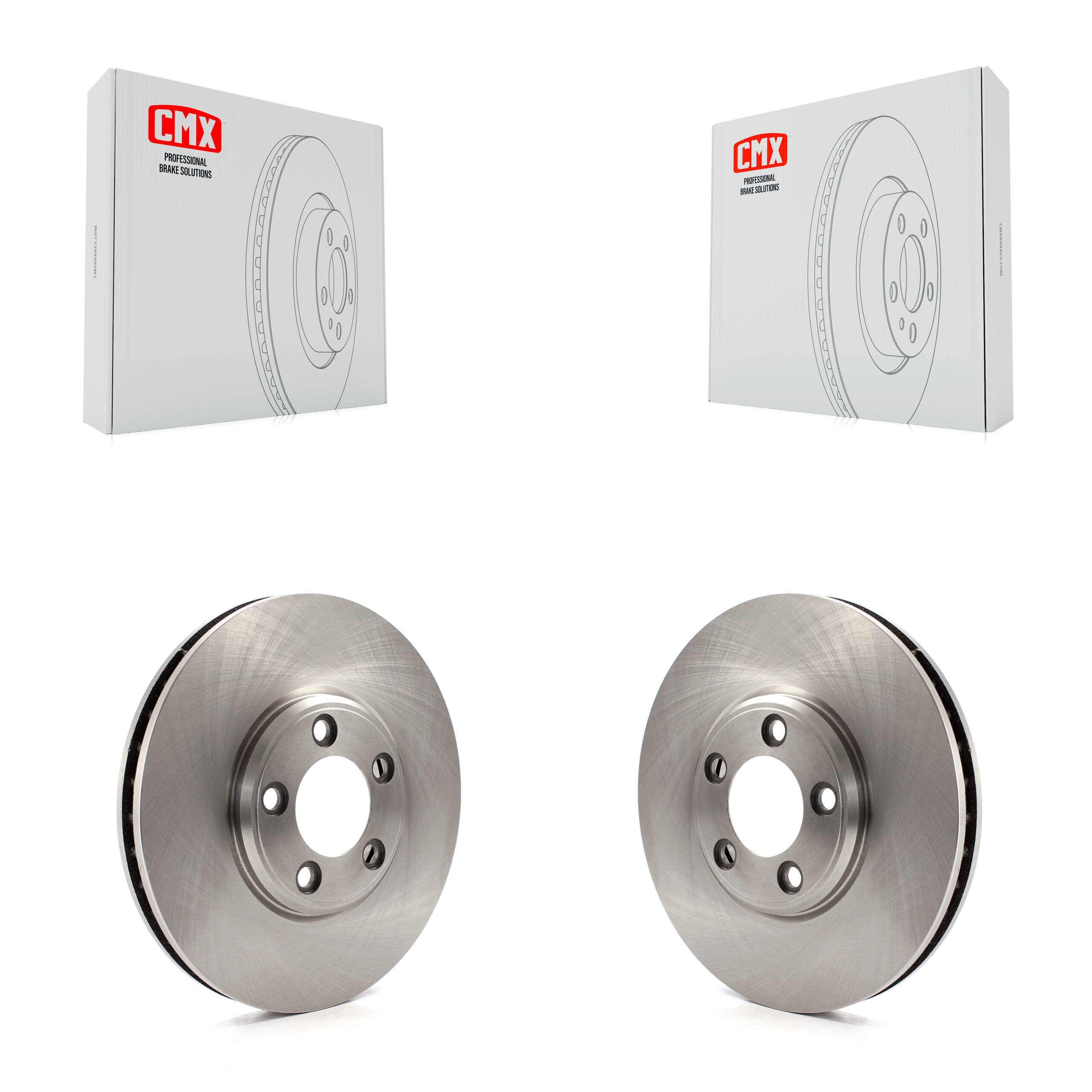 Front Disc Brake Rotors Pair For Ford Thunderbird Jaguar S-Type Lincoln LS K8-100151