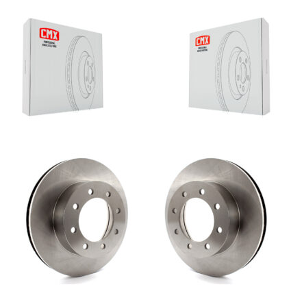 Front Disc Brake Rotors Pair For Ford F-350 Super Duty F-250 E-550 F-450 F-550 Econoline K8-100154