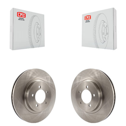 Front Disc Brake Rotors Pair For 2003-2005 Lincoln Aviator K8-100161