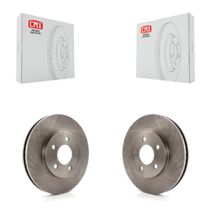 Front Disc Brake Rotors Pair For 2005-2010 Ford Mustang Base K8-100169