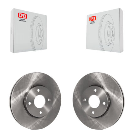 Front Disc Brake Rotors Pair For 2005-2007 Ford Focus K8-100170